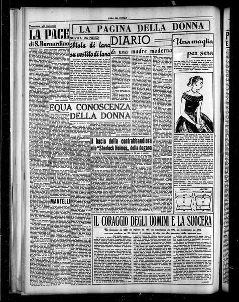 L'ora del popolo : quotidiano indipendente