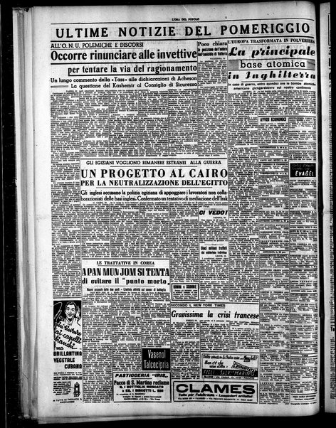 L'ora del popolo : quotidiano indipendente