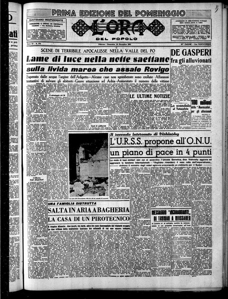 L'ora del popolo : quotidiano indipendente