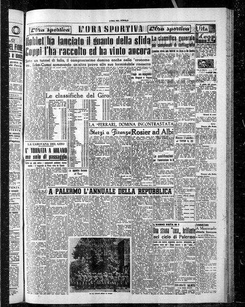 L'ora del popolo : quotidiano indipendente