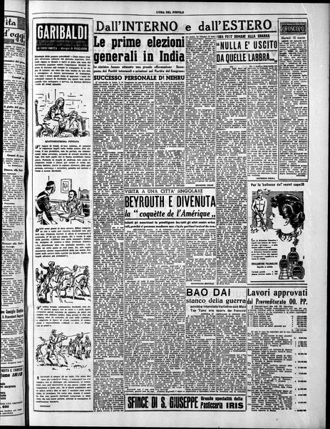 L'ora del popolo : quotidiano indipendente