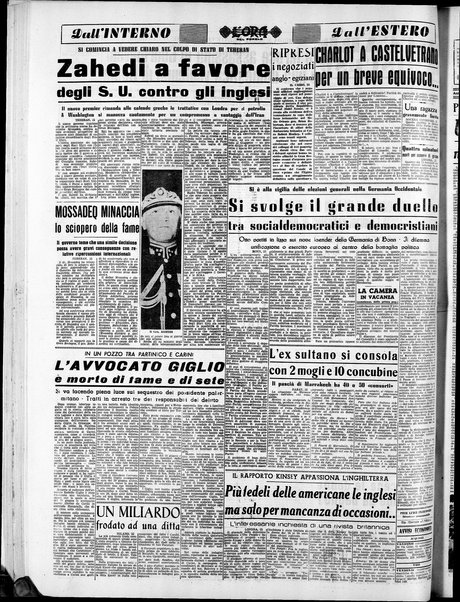 L'ora del popolo : quotidiano indipendente