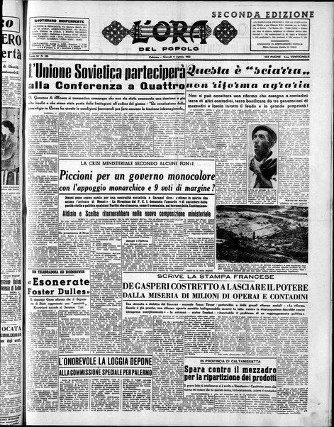 L'ora del popolo : quotidiano indipendente