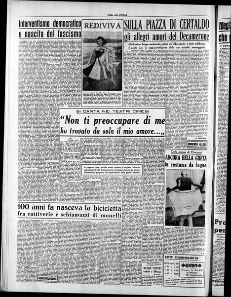 L'ora del popolo : quotidiano indipendente