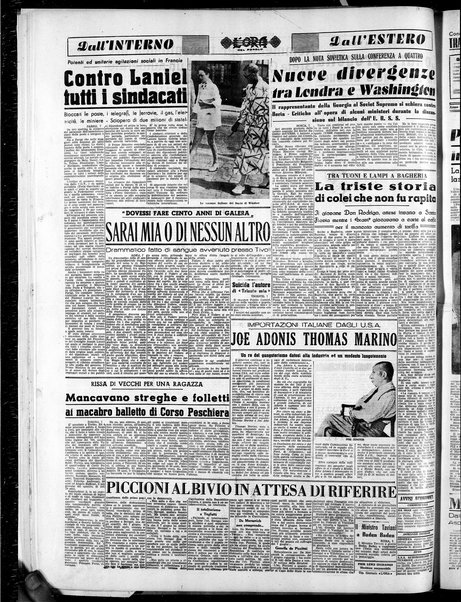 L'ora del popolo : quotidiano indipendente