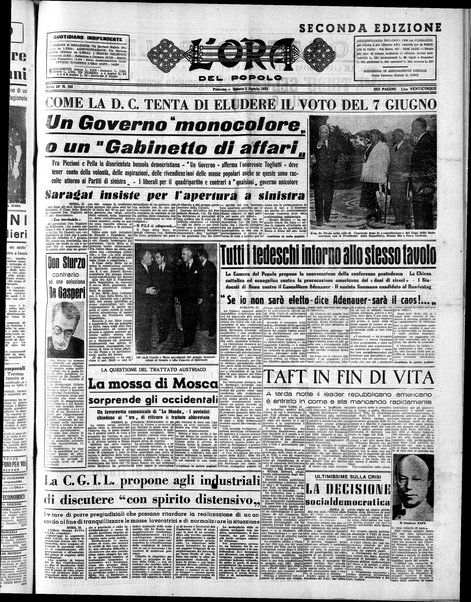 L'ora del popolo : quotidiano indipendente