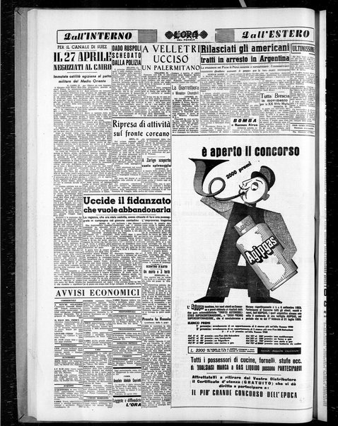 L'ora del popolo : quotidiano indipendente