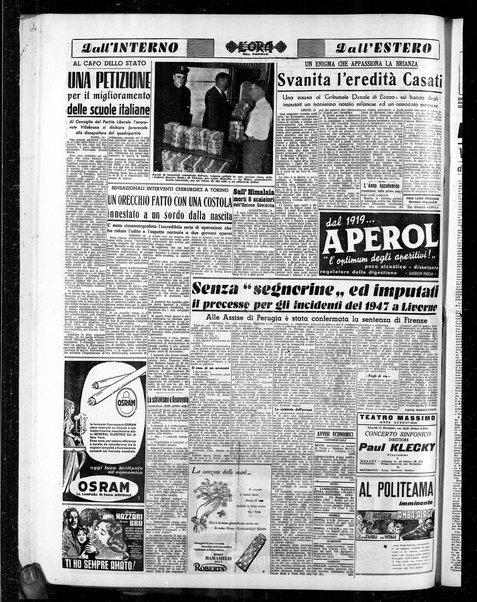 L'ora del popolo : quotidiano indipendente