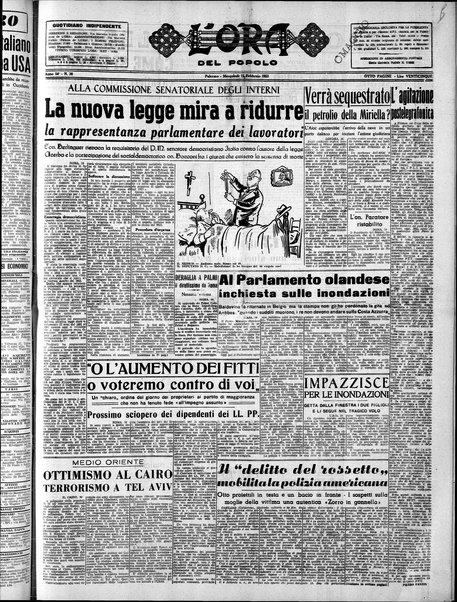 L'ora del popolo : quotidiano indipendente