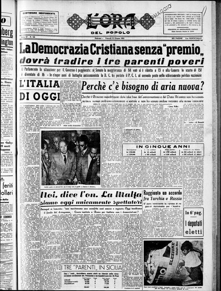 L'ora del popolo : quotidiano indipendente