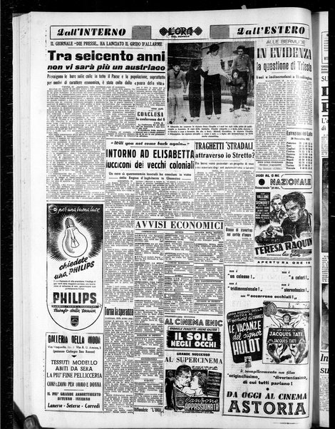 L'ora del popolo : quotidiano indipendente