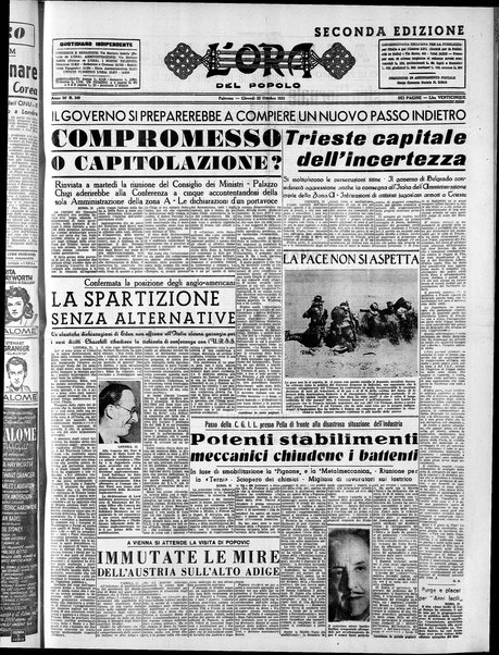 L'ora del popolo : quotidiano indipendente