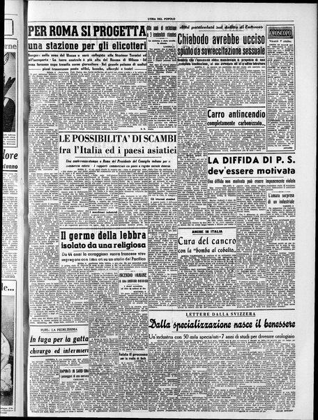 L'ora del popolo : quotidiano indipendente