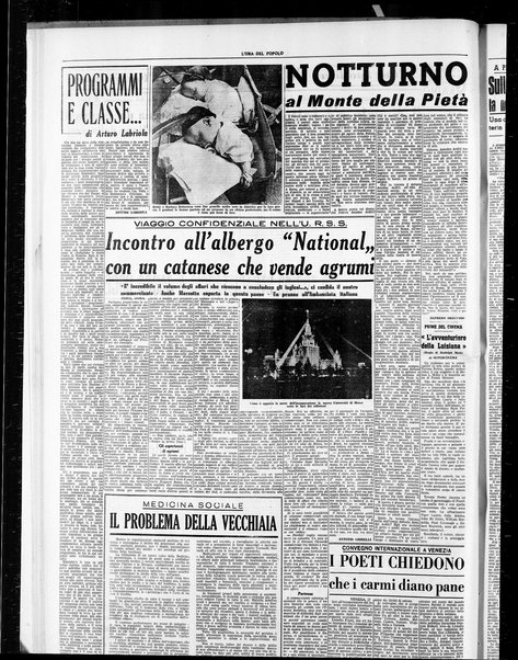 L'ora del popolo : quotidiano indipendente