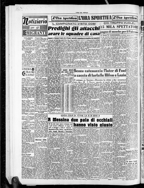 L'ora del popolo : quotidiano indipendente