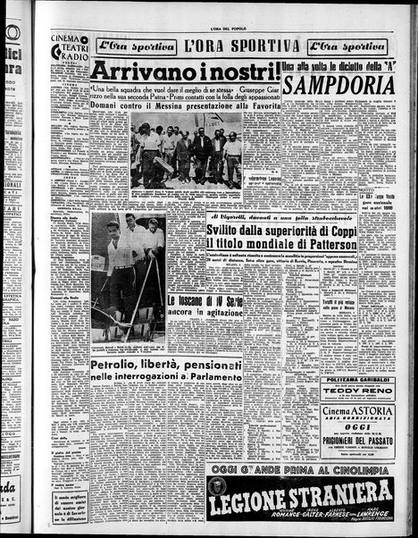 L'ora del popolo : quotidiano indipendente