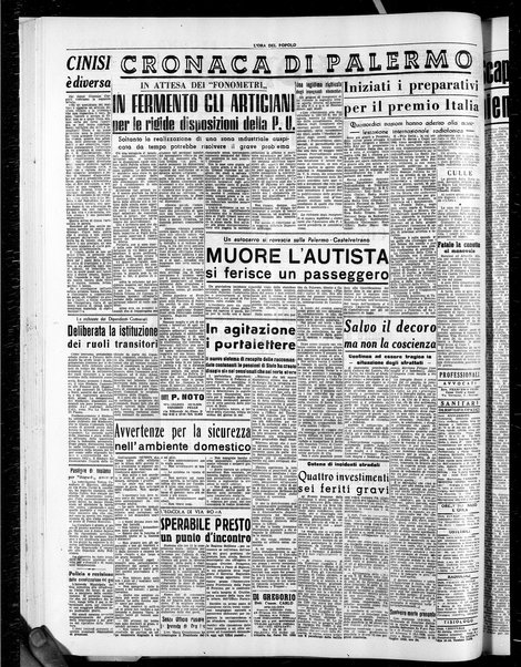 L'ora del popolo : quotidiano indipendente