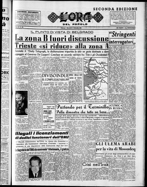 L'ora del popolo : quotidiano indipendente