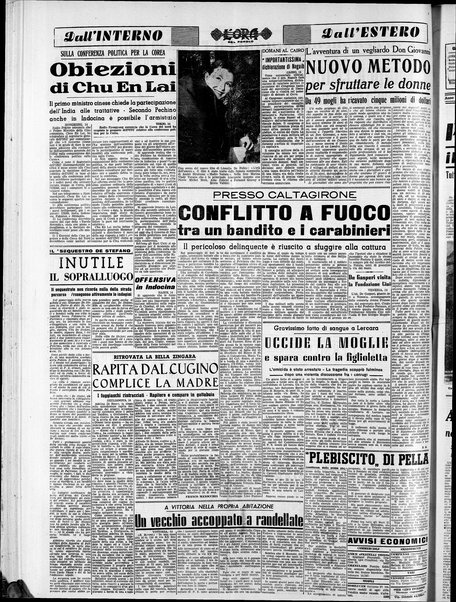 L'ora del popolo : quotidiano indipendente