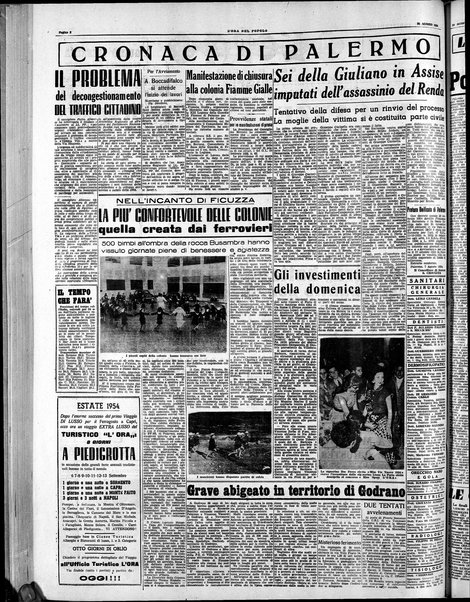 L'ora del popolo : quotidiano indipendente