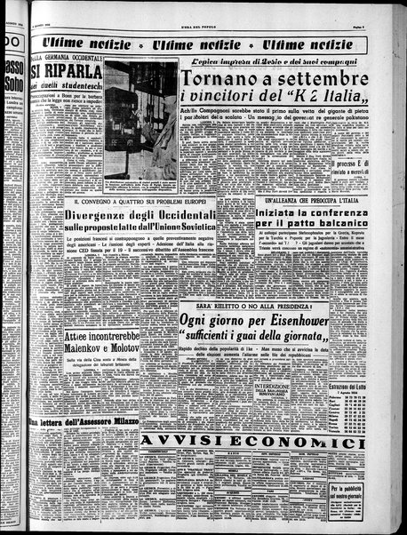 L'ora del popolo : quotidiano indipendente