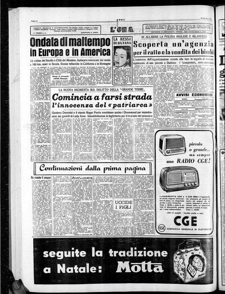 L'ora del popolo : quotidiano indipendente