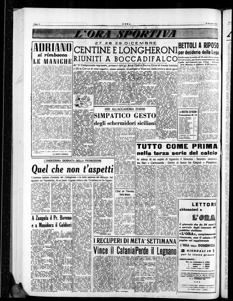 L'ora del popolo : quotidiano indipendente