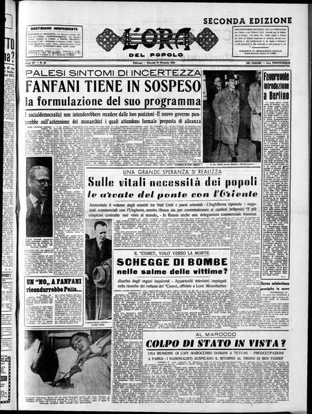 L'ora del popolo : quotidiano indipendente