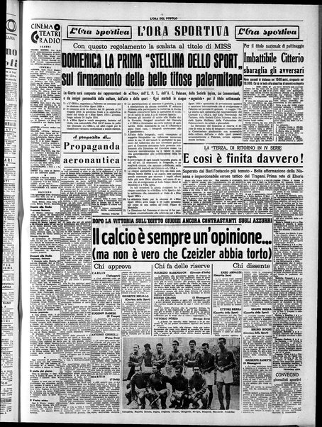 L'ora del popolo : quotidiano indipendente