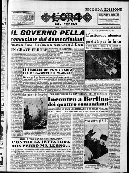 L'ora del popolo : quotidiano indipendente