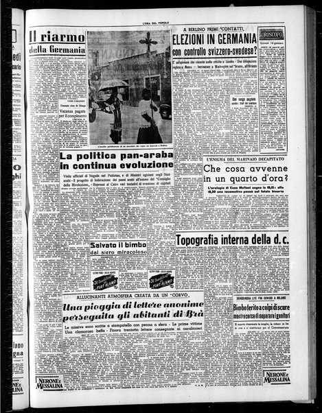 L'ora del popolo : quotidiano indipendente