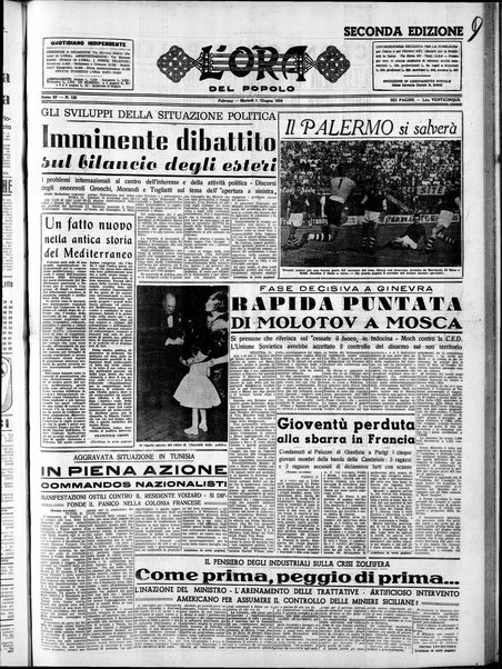 L'ora del popolo : quotidiano indipendente