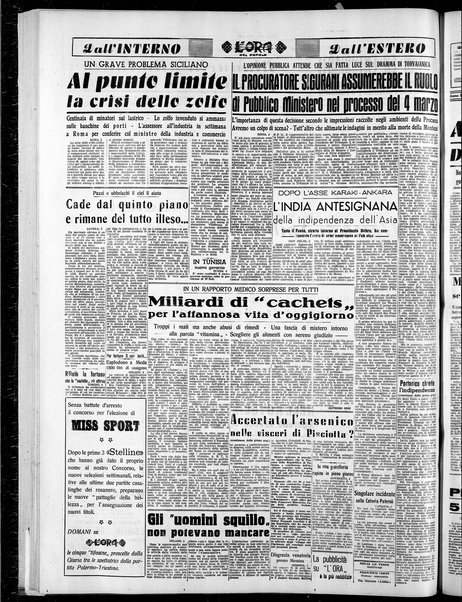 L'ora del popolo : quotidiano indipendente