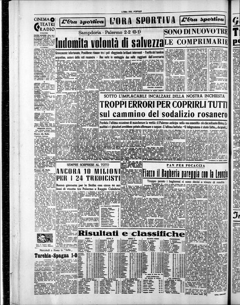 L'ora del popolo : quotidiano indipendente