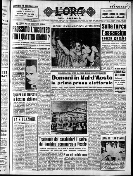 L'ora del popolo : quotidiano indipendente