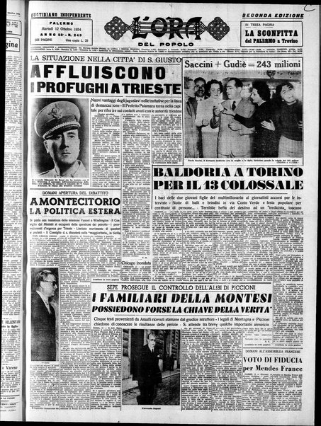 L'ora del popolo : quotidiano indipendente