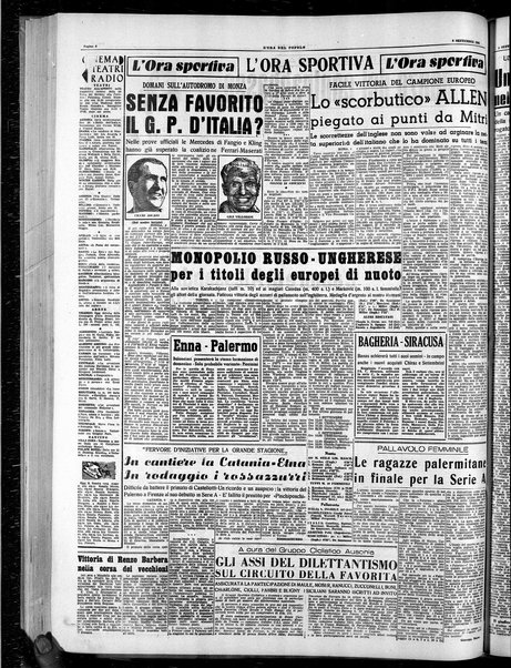 L'ora del popolo : quotidiano indipendente