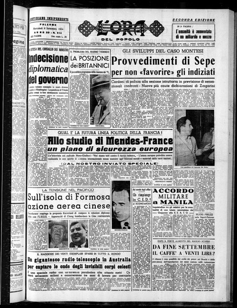 L'ora del popolo : quotidiano indipendente