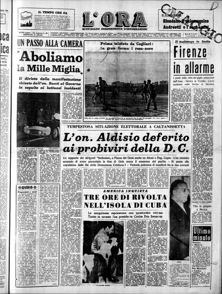 L'ora del popolo : quotidiano indipendente