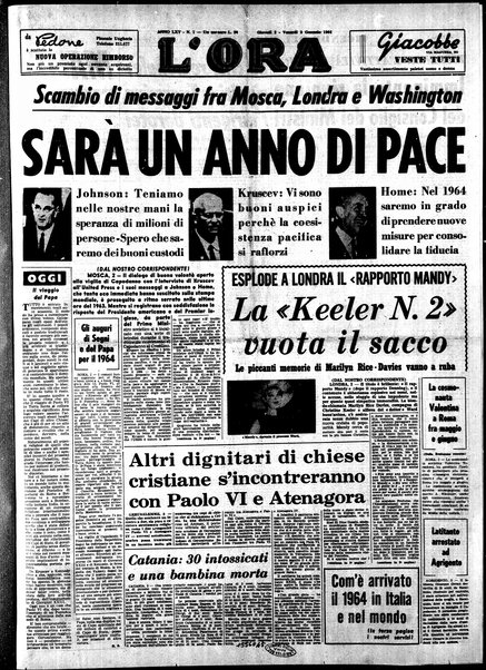 L'ora : quotidiano indipendente d'informazioni