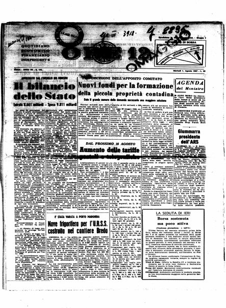 Ore 12 : quotidiano economico finanziario indipendente