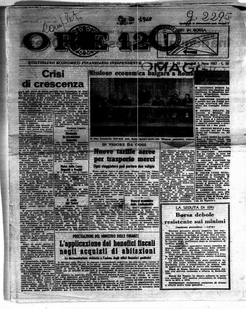 Ore 12 : quotidiano economico finanziario indipendente