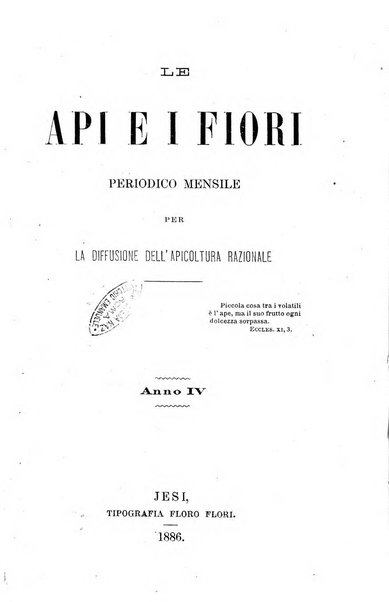 Le api ed i fiori