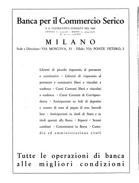 La seta bollettino di sericoltura