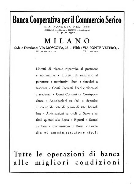 La seta bollettino di sericoltura