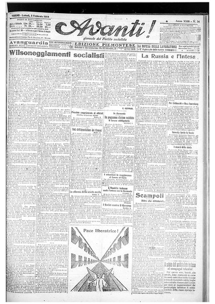 Avanti! : giornale del Partito socialista