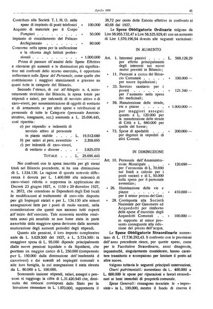 Il comune di Bologna rassegna mensile di cronaca amministrativa e di statistica