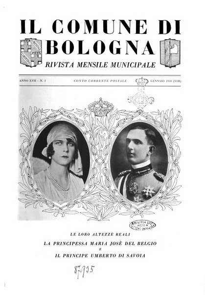 Il comune di Bologna rassegna mensile di cronaca amministrativa e di statistica