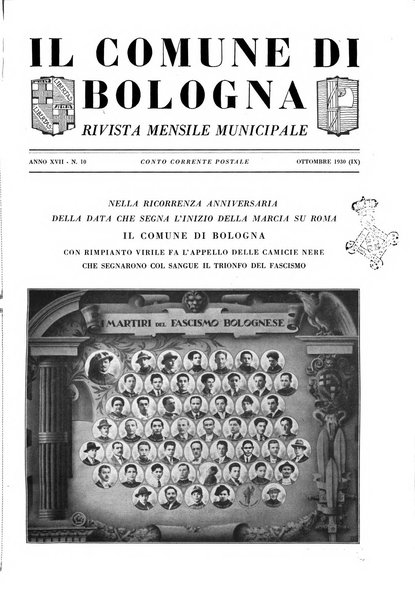 Il comune di Bologna rassegna mensile di cronaca amministrativa e di statistica