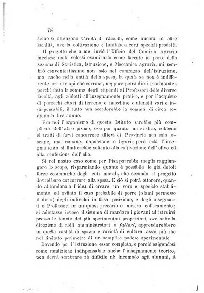 L'agricoltore periodico mensile del Comizio agrario lucchese